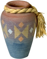 clay vase